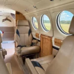 1984 BEECHCRAFT KING AIR B200 FOR SALE. CLUB SEATING