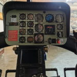 1984 Bell 206 L3 Longranger Turbine Engine Helicopter For Sale console and instruments