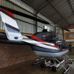 1984 Bell 206 L3 Longranger Turbine Engine Helicopter For Sale tail right side