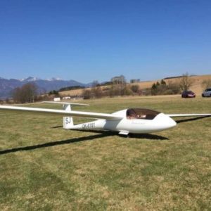 1984 STANDARD CIRRUS GLIDER G86 FOR SALE. Glider rigged and ready to fly-min