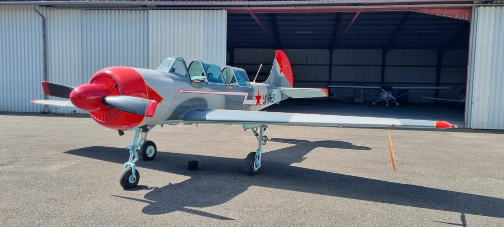 1990 Yakovlev Yak 52 (LY-THB) Military Aircraft For Sale From Flugtechnik Damme On AvPay aircraft exterior front left