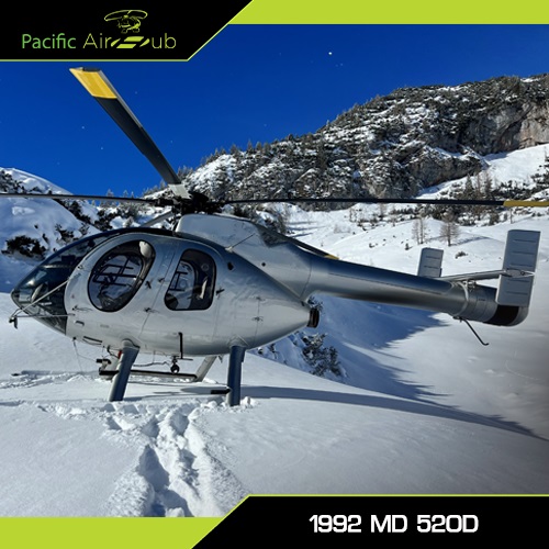 1992 McDonnell Douglas MD 520N Turbine Helicopter For Sale From Pacific AirHub On AvPay aircraft exterior left side