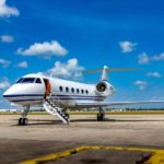 1994 Gulfstream GIV SP Jet Aircraft For Sale By JetAVIVA exterior front left and stairs