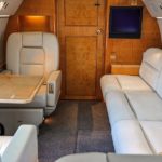1994 Gulfstream GIV SP Jet Aircraft For Sale By JetAVIVA interior seats sofa and table