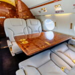 1996 Gulfstream GIVSP Jet Aircraft For Sale From JetAVIVA interior seating with table-min