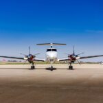 1997 Beechcraft King Air 350 Turboprop AIrcraft For Sale From jetAVIVAfront of aicraft