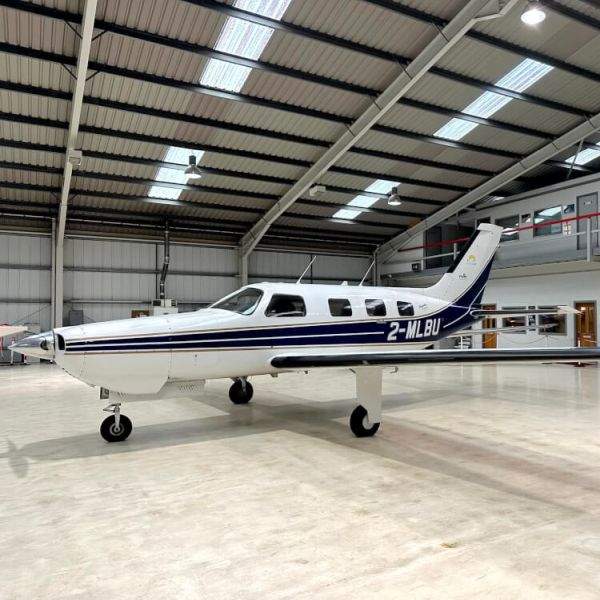 1997 Piper Malibu Mirage Single Engine Piston Aircraft For Sale From Flightline Aviation on AvPay front left of aircraft