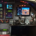 1998 Pilatus PC1245 view of control panel and instruments
