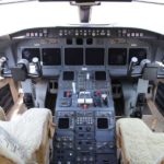 1999 Canadair Challenger 604 Jet Aircraft For Sale By Aradian Aviation cockpit console and instruments