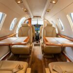 1999 Cessna Citation Jet Aircraft For Sale from JETRON on AvPay interior seating to cockpit with tables