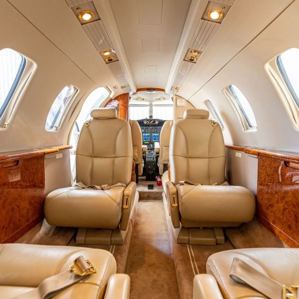 1999 Cessna Citation Jet Aircraft For Sale from JETRON on AvPay interior seating to cockpit