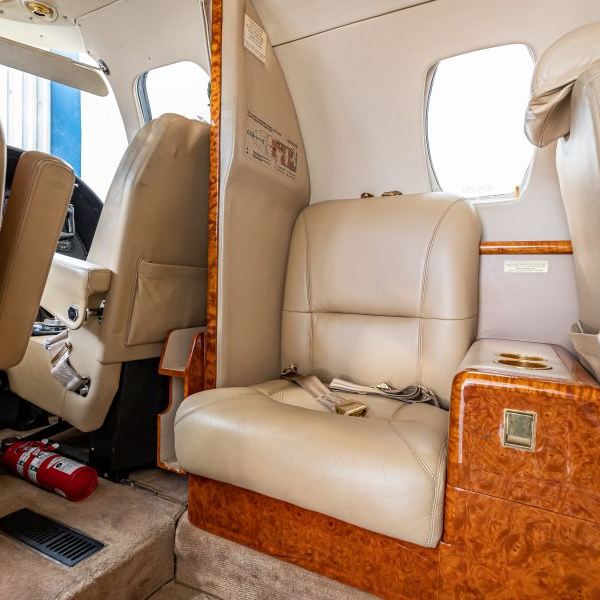 1999 Cessna Citation Jet Aircraft For Sale from JETRON on AvPay interior side facing seat