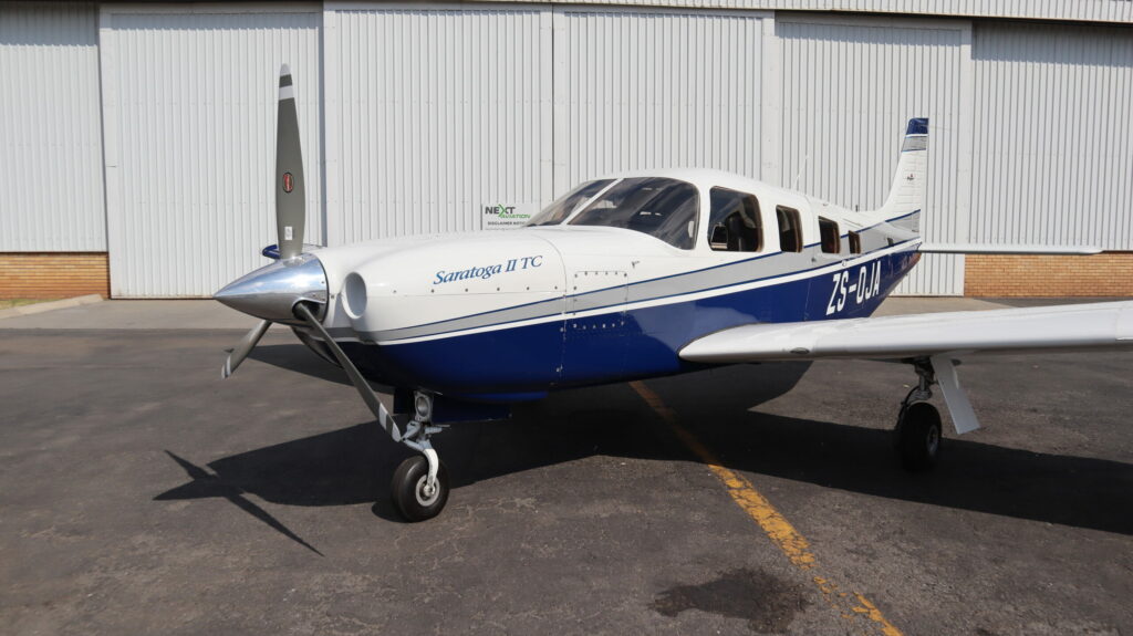 1999 Piper PA32R 301T Saratoga II TC Single Engine Piston Aircraft For Sale From Next Aviation on AvPay aircraft exterior front left