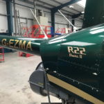 1999 Robinson R22 BETA 2 for sale by Europlane Sales. Tail boom-min