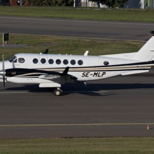 2000 Beechcraft King Air 350 (SE-MLP) Turboprop Aircraft For Sale From EAC Aircraft Sales On AvPay aircraft exterior left side