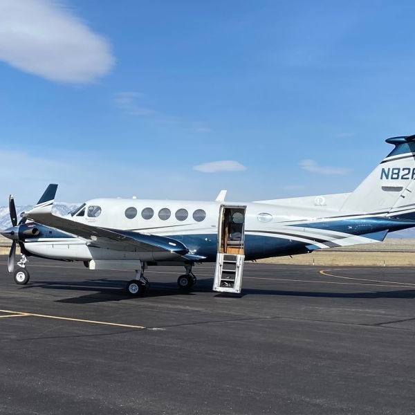 2000 Beechcraft King Air B200 Turboprop Aircraft For Sale On AvPay side on left