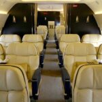 2000 Boeing BBJ Private Jet For Sale From Comlux on AvPay section 3 seating area
