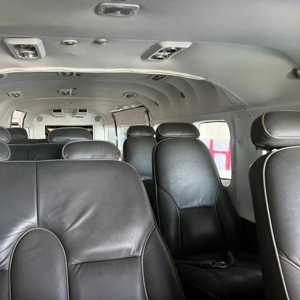 2000 Cessna Grand Caravan 208B Turboprop Aircraft For Sale From Ascend Aviation on AvPay cabin interior leather seats