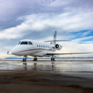 2000 Gulfstream G200 (N415PR) Private Jet For Sale From jetAVIVA on AvPay aircraft exterior front left
