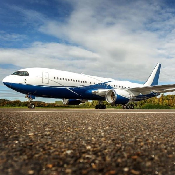 2002 Boeing 767 200ER Jet Aircraft For Lease From Comlux on AvPay front left of aircraft-min