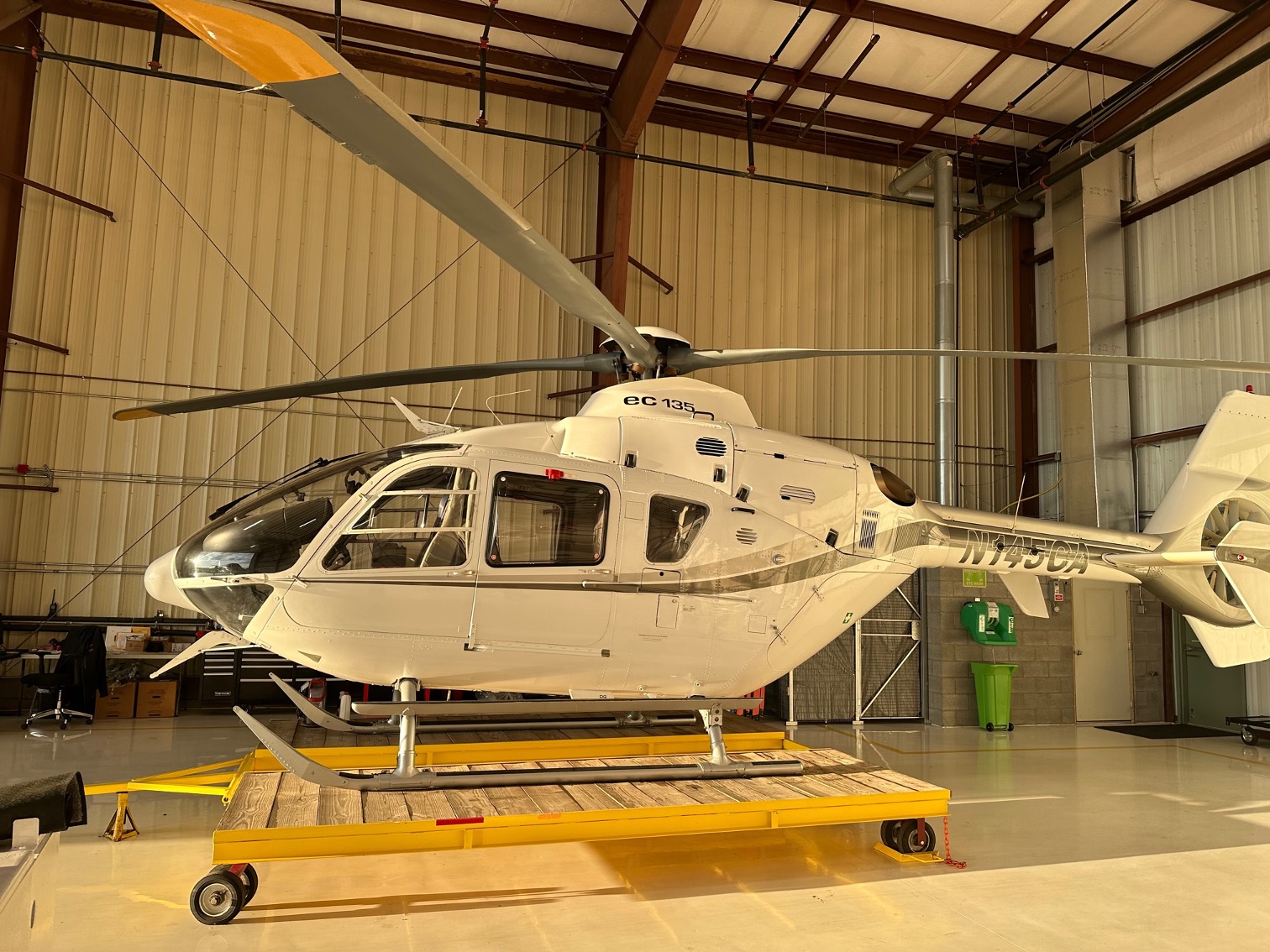 2002 Eurocopter EC135T2 Turbine Helicopter For Sale From Victoria Helicopters On AvPay helicopter exterior left side close