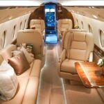 2002 Gulfstream G200 for sale on AvPay by Best Jets Inc. Aircraft interior looking forward