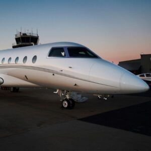 2002 Gulfstream G200 for sale on AvPay by Best Jets Inc. Front of aircraft