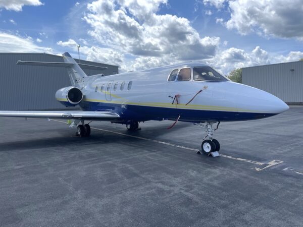 2002 Hawker 800XP (N585VC) Private Jet For Sale From CFS Jets on AvPay aircraft exterior front left