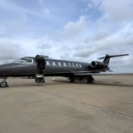 2002 Learjet 45 For Sale In Texas USA (N454MF) From Dyer Jet On AvPay aircraft exterior front left door open