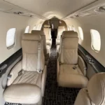 2002 Learjet 45 For Sale In Texas USA (N454MF) From Dyer Jet On AvPay aircraft interior forward cabin looking aft