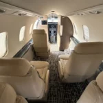 2002 Learjet 45 For Sale In Texas USA (N454MF) From Dyer Jet On AvPay aircraft interior mid cabin looking forward