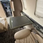 2002 Learjet 45 For Sale In Texas USA (N454MF) From Dyer Jet On AvPay aircraft interior passenger seat with fold out table