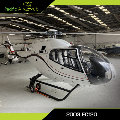 2003 Eurocopter EC120 Turbine Helicopter For Sale From Pacific AirHub On AvPay aircraft exterior front right