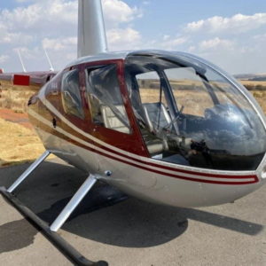 2003 Robinson R44 Raven II Piston Helicopter For Sale nose cockpit