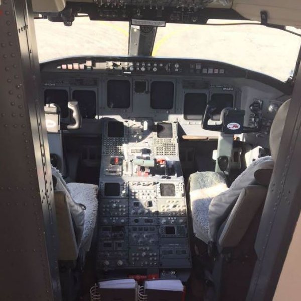 2004 Bombardier CRJ 200LR Jet Aircraft For Sale from Aradian on AvPay cockpit