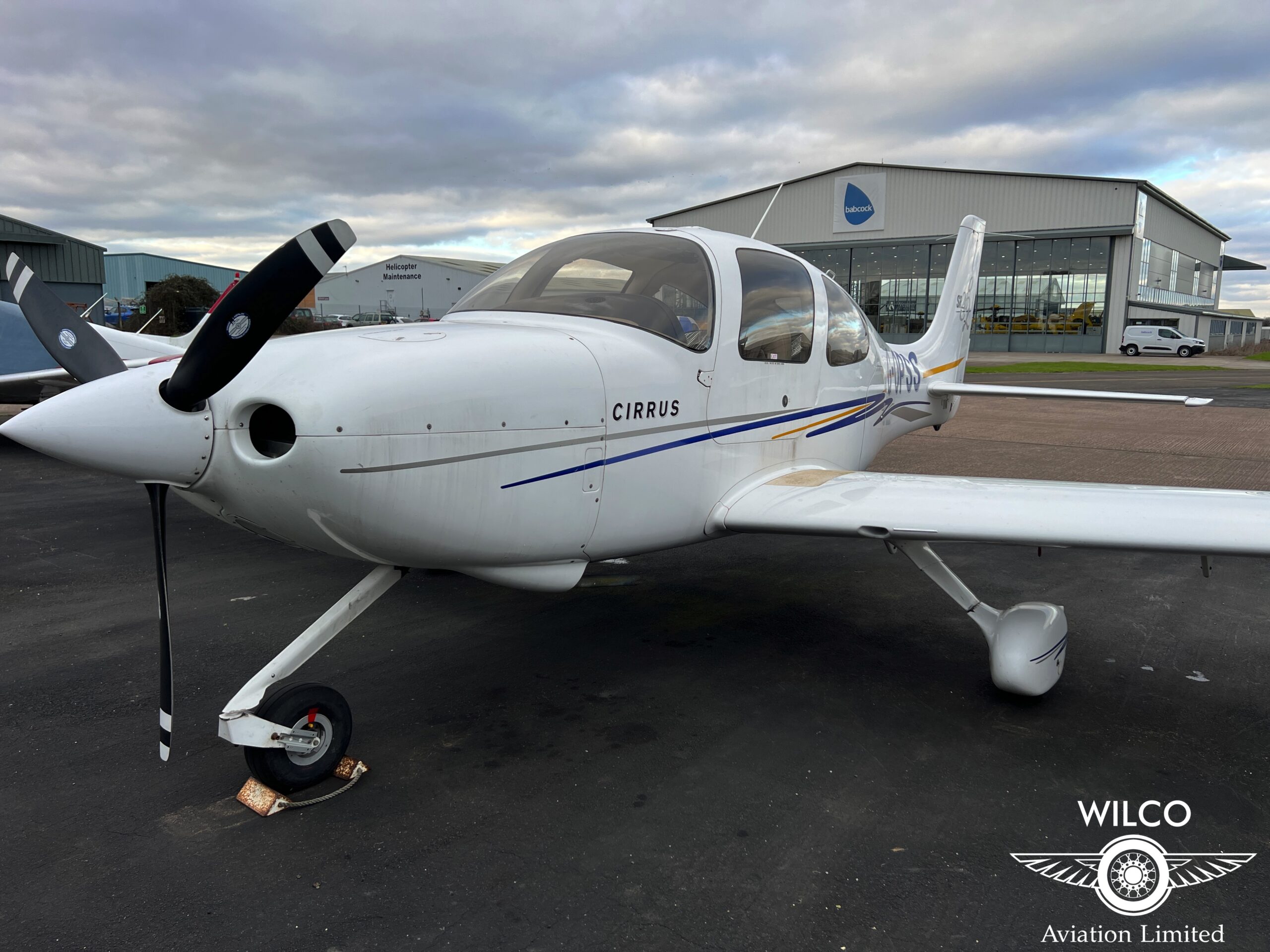 2004 Cirrus SR20 G2 Single Engine Piston Aircraft For Sale (G-OPSS) From Wilco Aviation On AvPay aircraft exterior front left