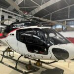 2004 Eurocopter AS355 NP Turbine Helicopter For Sale From Omnijet On AvPay front right of helicopter in hanger