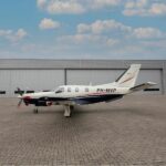2004 SOCATA TBM 700C2 for sale by Flying Smart. Left wing