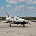 2004 SOCATA TBM 700C2 for sale by Flying Smart. Parked on the ramp