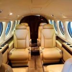 2005 Beechcraft B200 King Air Turboprop Aircraft For Sale by Aradian Aircraft interior passenger seats