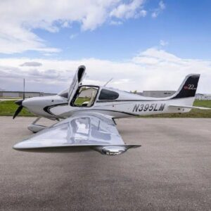 2005 CIRRUS SR22 G2 GTS (N395LM) for sale on AvPay by Lone Mountain Aircraft. Left wingtip