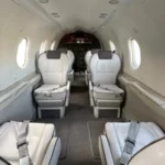 2005 Pilatus PC12 45 Turboprop Airplane For Sale on AvPay by Duncan Aviation. Interior facing rear