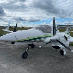 2006 Diamond DA42 TDi Multi Engine Piston Aircraft For Sale From Vienna Jets On AvPay front left of aircraft