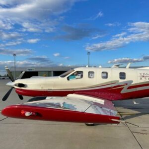 2007 Daher TBM 850 Turboprop Airplane For Sale on AvPay, by Vienna Jets. Left wing