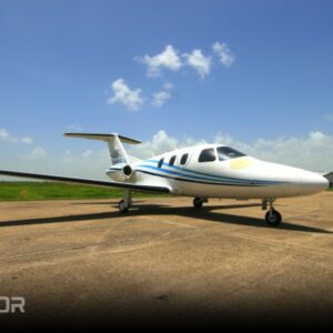 2007 Eclipse 500 Private Jet For Sale by Aerocor. View from the right