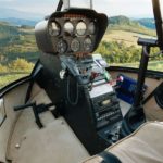 2007 Robinson R44 Clipper II for sale by Savback Helicopteres. Cockpit-min
