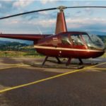 2007 Robinson R44 Clipper II for sale by Savback Helicopteres. View from the right-min