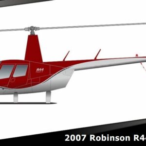 2007 Robinson R44 Raven II Piston Helicopter For Sale From Aviation X On AvPay aircraft exterior CAD image