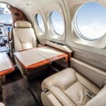 2008 Beechcraft King Air C90GTi Turboprop Airplane For Sale on AvPay by jetAVIVA. Right hand seats