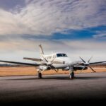 2008 Beechcraft King Air C90GTi Turboprop Airplane For Sale on AvPay by jetAVIVA. View from the right